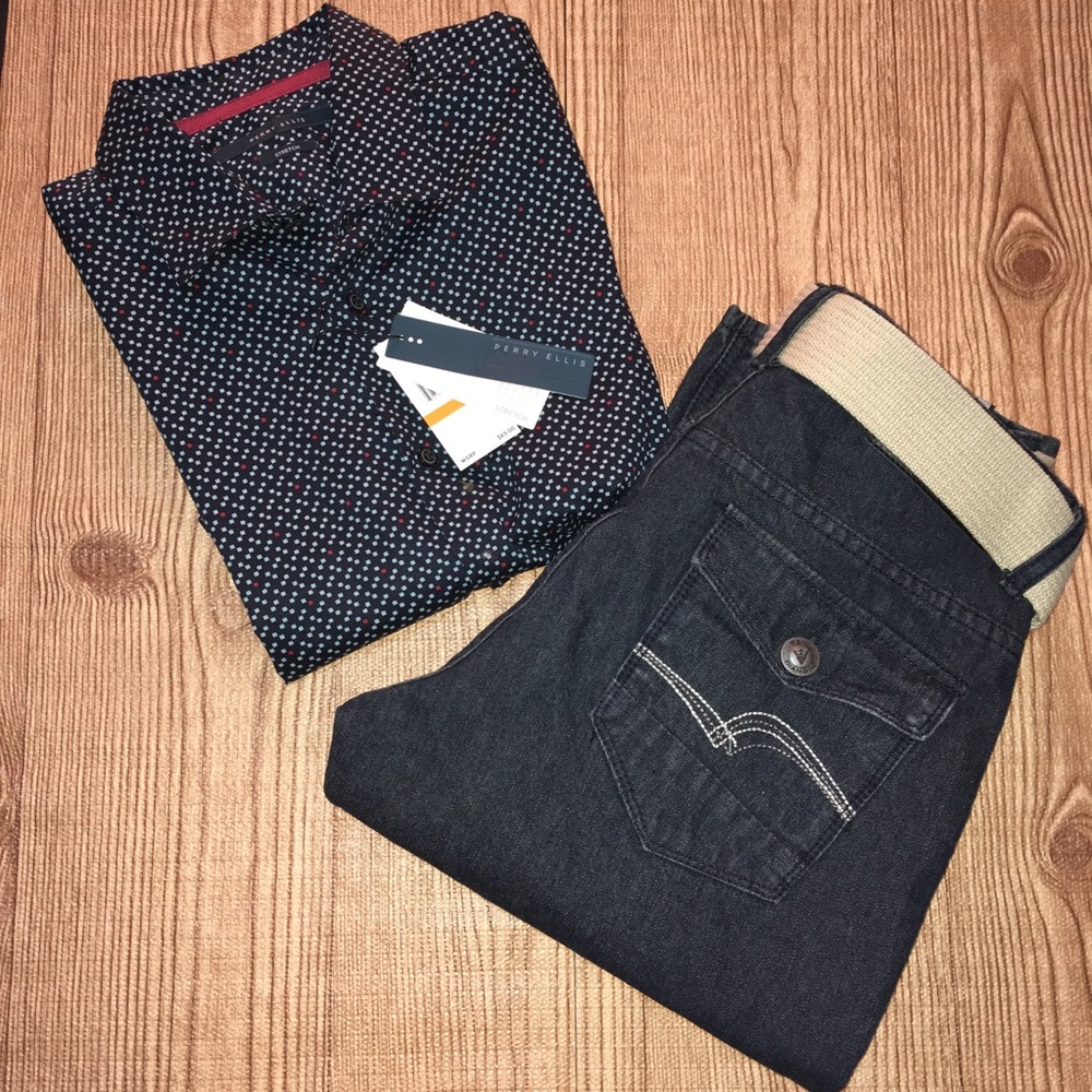Raw Diamond men’s dark jeans